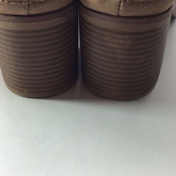 Rock & Candy Clogs Francie Mules by Zigi Tan Faux Suede Size 10 - Picture 4 of 8